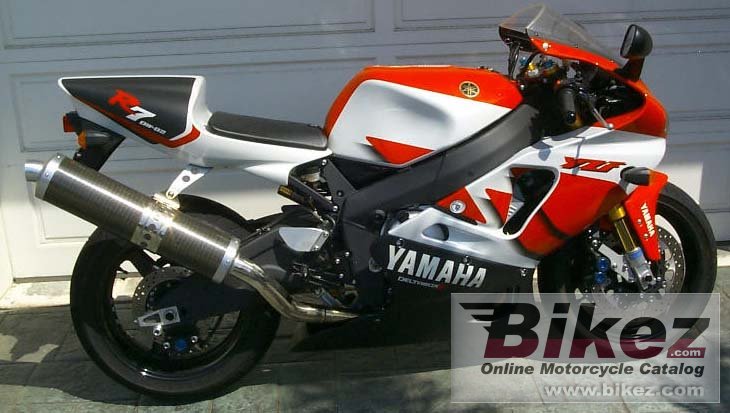 Big Brian Kessler yzf-r7 picture and wallpaper from Bikez.com